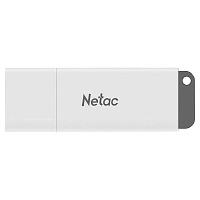 Флеш-диск 128 GB NETAC U185, USB 2.0, белый, NT03U185N-128G-20WH фото Флеш-диск 128 GB NETAC U185, USB 2.0, белый, NT03U185N-128G-20WH