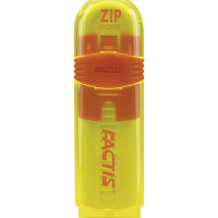 Ластик выдвижной FACTIS ZIP (Испания), 80x10x10 мм, белый, пластиковый корпус ассорти, PTF1030 фото Ластик выдвижной FACTIS ZIP (Испания), 80x10x10 мм, белый, пластиковый корпус ассорти, PTF1030