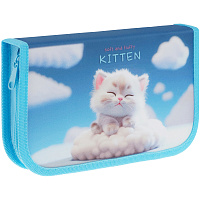 Пенал 1 отделение, 200*130 ArtSpace "Kitten", две откидные секции, ткань фото Пенал 1 отделение, 200*130 ArtSpace "Kitten", две откидные секции, ткань