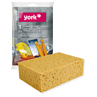 Губка для уборки York поролон 20x14 см