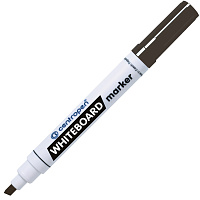 Маркер стираемый для белой доски ЧЕРНЫЙ CENTROPEN "Dry-Wipe", 8569, наконечник 1-4,5 мм, 585690112