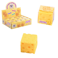 Игрушка-антистресс "СЫР", 6 см, дисплей, JOLLY JOT (ДЖОЛЛИ ДЖОТ), 665807 фото Игрушка-антистресс "СЫР", 6 см, дисплей, JOLLY JOT (ДЖОЛЛИ ДЖОТ), 665807