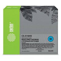 Картридж струйный CACTUS (CS-51645) для HP Deskjet 720/820/1120/1220, черный фото Картридж струйный CACTUS (CS-51645) для HP Deskjet 720/820/1120/1220, черный