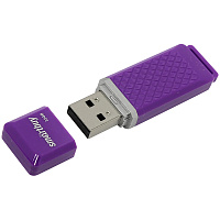 Память Smart Buy "Quartz" 16GB, USB 2.0 Flash Drive, фиолетовый фото Память Smart Buy "Quartz" 16GB, USB 2.0 Flash Drive, фиолетовый