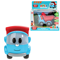 Машина металлическая "ГРУЗОВИЧОК ЛЁВА", длина 11 см, инерционный механизм, свет-звук, ТЕХНОПАРК, LEVA-11SL-BU-SG