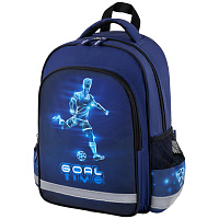Рюкзак ПИФАГОР SCHOOL, 1 отделение, 3 кармана, "Goal", 38x28х14 см, 271411 фото Рюкзак ПИФАГОР SCHOOL, 1 отделение, 3 кармана, "Goal", 38x28х14 см, 271411