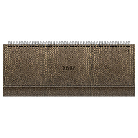 Планинг датированный 2026г., 64л., 330*130мм, кож.зам, BG "Python.Dark khaki", хаки фото Планинг датированный 2026г., 64л., 330*130мм, кож.зам, BG "Python.Dark khaki", хаки
