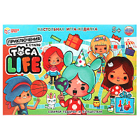 Игра настольная Умные игры "Ходилка. Приключения в стиле Toca Life", картонная коробка фото Игра настольная Умные игры "Ходилка. Приключения в стиле Toca Life", картонная коробка