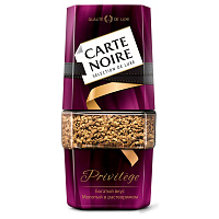 Кофе растворимый CARTE NOIRE "Privilege" 95 г, стеклянная банка, сублимированный, 8051365 фото Кофе растворимый CARTE NOIRE "Privilege" 95 г, стеклянная банка, сублимированный, 8051365