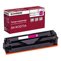 Картридж лазерный SONNEN (SH-W2073A) для HP CLJ 150/178 ВЫСШЕЕ КАЧЕСТВО, пурпурный, 700 страниц, 363969 фото Картридж лазерный SONNEN (SH-W2073A) для HP CLJ 150/178 ВЫСШЕЕ КАЧЕСТВО, пурпурный, 700 страниц, 363969