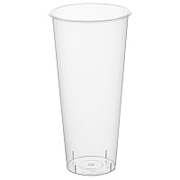 Стакан одноразовый 650 мл, пластиковый, матовый, Bubble Cup, СВЕРХПЛОТНЫЙ, ВЗЛП, 1022П