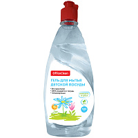 Средство для мытья детской посуды OfficeClean "Ромашка и алоэ", гель, 500мл фото Средство для мытья детской посуды OfficeClean "Ромашка и алоэ", гель, 500мл