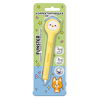 Корректирующая лента FUNSTER (ФАНСТЕР) "Милые зверята", 5 мм x 6 м, ассорти, в блистере, 273982