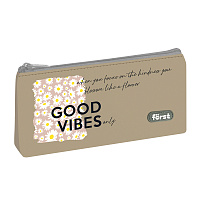 Пенал мягкий 1 отделение, 225*120*35 Forst "Good vibes", текстиль фото Пенал мягкий 1 отделение, 225*120*35 Forst "Good vibes", текстиль