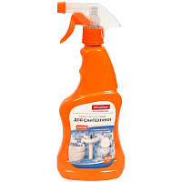 Чистящее средство для сантехники OfficeClean Professional, WC (для ванн и раковин), с курком, 500мл фото Чистящее средство для сантехники OfficeClean Professional, WC (для ванн и раковин), с курком, 500мл