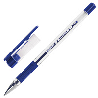 Ручка шариковая с грипом BRAUBERG "X-Writer", СИНЯЯ, узел 0,7 мм, линия письма 0,35 мм, 142403 фото Ручка шариковая с грипом BRAUBERG "X-Writer", СИНЯЯ, узел 0,7 мм, линия письма 0,35 мм, 142403