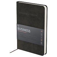 Ежедневник недатированный, А5, 136л., мягкий переплет, кожзам, BG "Business. Tobacco", коричневый фото Ежедневник недатированный, А5, 136л., мягкий переплет, кожзам, BG "Business. Tobacco", коричневый