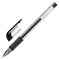 Ручка гелевая с грипом STAFF "Basic Needle" GP-679, ЧЕРНАЯ, игольчатый узел 0,5 мм, линия письма 0,35 мм, 143679 фото Ручка гелевая с грипом STAFF "Basic Needle" GP-679, ЧЕРНАЯ, игольчатый узел 0,5 мм, линия письма 0,35 мм, 143679