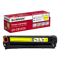 Картридж лазерный SONNEN (SH-CB542A) для HP CLJ CP1215/1515 ВЫСШЕЕ КАЧЕСТВО, желтый, 1400 страниц, 363956 фото Картридж лазерный SONNEN (SH-CB542A) для HP CLJ CP1215/1515 ВЫСШЕЕ КАЧЕСТВО, желтый, 1400 страниц, 363956