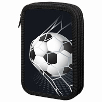 Пенал ПИФАГОР, 3 отделения, ламинированный картон, 19х11 см, "Ball kick", 272253 фото Пенал ПИФАГОР, 3 отделения, ламинированный картон, 19х11 см, "Ball kick", 272253