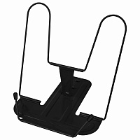 Подставка для книг и учебников BRAUBERG LINE+, металлическая, черная, европодвес, 238214 фото Подставка для книг и учебников BRAUBERG LINE+, металлическая, черная, европодвес, 238214
