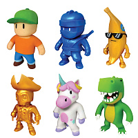 Фигурка-антистресс тянучка STUMBLE GUYS, блистер, ассорти 6 видов фото Фигурка-антистресс тянучка STUMBLE GUYS, блистер, ассорти 6 видов