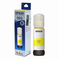 Чернила EPSON 003 (C13T00V498) для СНПЧ EPSON L3210/L3216/L3218, желтые, ОРИГИНАЛЬНЫЕ фото Чернила EPSON 003 (C13T00V498) для СНПЧ EPSON L3210/L3216/L3218, желтые, ОРИГИНАЛЬНЫЕ