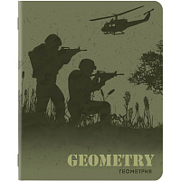 Тетрадь предметная MILITARY 48 листов, SoftTouch, 70г/м, ГЕОМЕТРИЯ, клетка, подсказ, BRAUBERG, 404007 фото Тетрадь предметная MILITARY 48 листов, SoftTouch, 70г/м, ГЕОМЕТРИЯ, клетка, подсказ, BRAUBERG, 404007