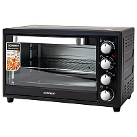 Мини-печь электрическая SONNEN EO-HL33, 1800 Вт, 33 л, 3 режима нагрева, таймер, механическое управление, черная, 458305