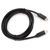 Кабель USB 3.1 Type-C-Type-C, 1,8 м, CABLEXPERT, 5 А, 100 Вт, PD/QC3.0, медь, черный, CCP-USB3.1-CMCM2-1.8M фото Кабель USB 3.1 Type-C-Type-C, 1,8 м, CABLEXPERT, 5 А, 100 Вт, PD/QC3.0, медь, черный, CCP-USB3.1-CMCM2-1.8M