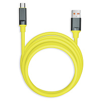 Кабель Smartbuy Bold, USB - micro-USB, экстрапрочный, 3A output, оплетка TPE, 1м, желтый фото Кабель Smartbuy Bold, USB - micro-USB, экстрапрочный, 3A output, оплетка TPE, 1м, желтый