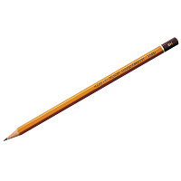 Карандаш ч/г Koh-I-Noor "1500" 8Н, заточен. фото Карандаш ч/г Koh-I-Noor "1500" 8Н, заточен.