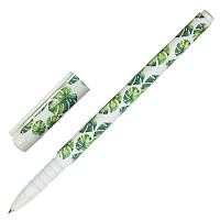 Ручка шариковая BRAUBERG SOFT TOUCH GRIP "TROPIC", СИНЯЯ, мягкое покрытие, узел 0,7 мм, 143719 фото Ручка шариковая BRAUBERG SOFT TOUCH GRIP "TROPIC", СИНЯЯ, мягкое покрытие, узел 0,7 мм, 143719