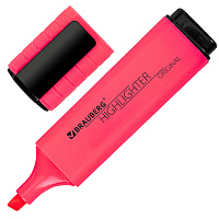 Текстовыделитель BRAUBERG "ORIGINAL NEON", РОЗОВЫЙ, линия письма 1-5 мм, 152213 фото Текстовыделитель BRAUBERG "ORIGINAL NEON", РОЗОВЫЙ, линия письма 1-5 мм, 152213