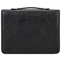 Папка деловая Alliance из искусственная кожа черного цвета (8-013)