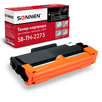 Картридж лазерный SONNEN SB-TN2275 для BROTHER HL-2240R/2240DR/2250DNR, ресурс 2600 страниц, 363071 фото Картридж лазерный SONNEN SB-TN2275 для BROTHER HL-2240R/2240DR/2250DNR, ресурс 2600 страниц, 363071