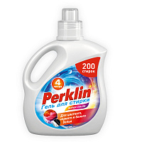 Гель для стирки для всех типов тканей, 200 стирок, 4 л, PERKLIN SUPER COLOR, 609779 фото Гель для стирки для всех типов тканей, 200 стирок, 4 л, PERKLIN SUPER COLOR, 609779