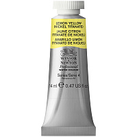 Акварель художественная Winsor&Newton "Professional", 14мл, туба, лимонный желтый (титановый) фото Акварель художественная Winsor&Newton "Professional", 14мл, туба, лимонный желтый (титановый)