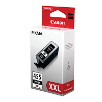 Картридж струйный Canon PGI-455XXL PGBK 8052B001 черный оригинальный повышенной емкости фото Картридж струйный Canon PGI-455XXL PGBK 8052B001 черный оригинальный повышенной емкости