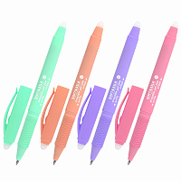 Ручка стираемая гелевая с грипом BRAUBERG "SOFT&SILK PASTEL", СИНЯЯ, корпус ассорти, узел 0,7 мм, 143934 фото Ручка стираемая гелевая с грипом BRAUBERG "SOFT&SILK PASTEL", СИНЯЯ, корпус ассорти, узел 0,7 мм, 143934
