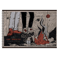 Альбом для рисования 32л., А4, на гребне Greenwich Line "Сamp memories", 160г/м2, матовая ламинация, перфорация на отрыв фото Альбом для рисования 32л., А4, на гребне Greenwich Line "Сamp memories", 160г/м2, матовая ламинация, перфорация на отрыв