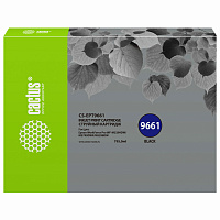 Картридж струйный CACTUS (CS-EPT9661) для Epson WorkForce Pro WF-M5299DW/M5799D, черный фото Картридж струйный CACTUS (CS-EPT9661) для Epson WorkForce Pro WF-M5299DW/M5799D, черный