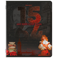 Тетрадь предметная ДАТЫ 48 л., TWIN-лак, АНГЛИЙСКИЙ ЯЗЫК, клетка, подсказ, BRAUBERG, 405124 фото Тетрадь предметная ДАТЫ 48 л., TWIN-лак, АНГЛИЙСКИЙ ЯЗЫК, клетка, подсказ, BRAUBERG, 405124
