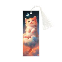 Закладка для книг 3D с линейкой, 150*55мм, ArtSpace "Cute kitten", декоративный шнурок фото Закладка для книг 3D с линейкой, 150*55мм, ArtSpace "Cute kitten", декоративный шнурок