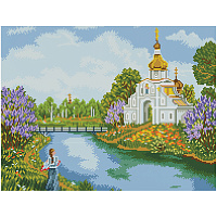 Алмазная мозаика ТРИ СОВЫ "В родных краях", 40*50см, холст на деревянном подрамнике, картонная коробка с пластиковой ручкой фото Алмазная мозаика ТРИ СОВЫ "В родных краях", 40*50см, холст на деревянном подрамнике, картонная коробка с пластиковой ручкой