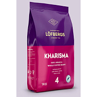 Кофе в зернах LOFBERGS "Kharisma", 1 кг, арабика 100%, Швеция, 41368 фото Кофе в зернах LOFBERGS "Kharisma", 1 кг, арабика 100%, Швеция, 41368