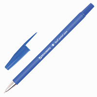 Ручка шариковая BRAUBERG "Capital-X", СИНЯЯ, корпус soft-touch синий, узел 0,7 мм, линия письма 0,35 мм, 143341, BP253 фото Ручка шариковая BRAUBERG "Capital-X", СИНЯЯ, корпус soft-touch синий, узел 0,7 мм, линия письма 0,35 мм, 143341, BP253