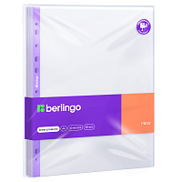 Папка-вкладыш с перфорацией Berlingo "Mirror", А4, 40мкм, глянцевая фото Папка-вкладыш с перфорацией Berlingo "Mirror", А4, 40мкм, глянцевая