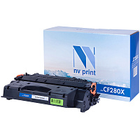 Картридж лазерный NV Print CF280X для HP черный совместимый повышенной емкости фото Картридж лазерный NV Print CF280X для HP черный совместимый повышенной емкости