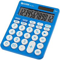 Калькулятор настольный Eleven RK-2311-BL, 12 разрядов, двойное питание, 143*192*26мм, голубой фото Калькулятор настольный Eleven RK-2311-BL, 12 разрядов, двойное питание, 143*192*26мм, голубой